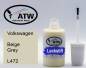 Preview: Volkswagen, Beige Grey, L472: 20ml Lackstift, von ATW Autoteile West.